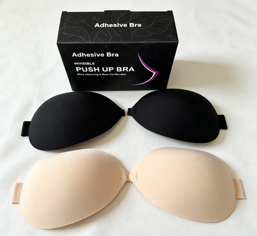 Invisible adhesive push bra - adhesive, push-up