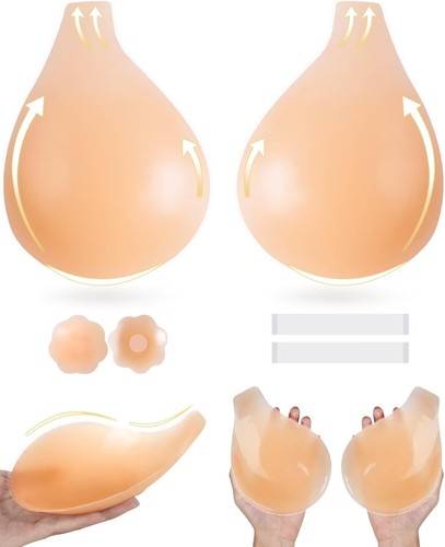 Sticky bras for - women, push
