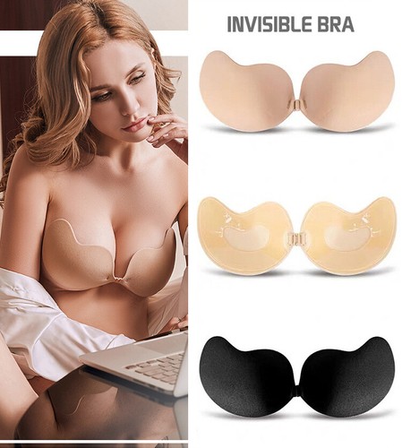 Adhesive stick bra - on,
