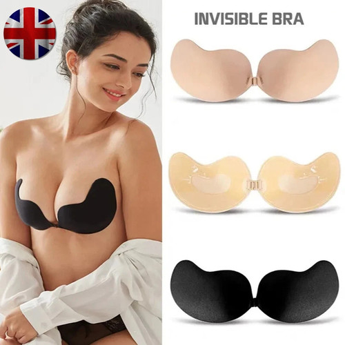 Strapless silicone push bra - strapless,