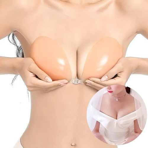 Silicone gel invisible bra - gel,