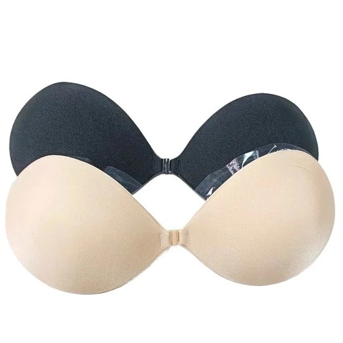 Silicone strapless push - push, up