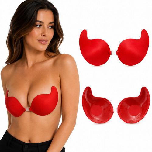 Strapless push bra silicone - up,