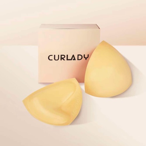 New curlady adhesive bra - new, push