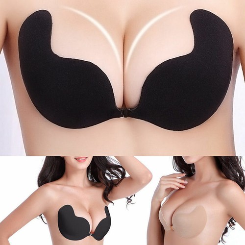 Silicone strapless push bra - strapless,